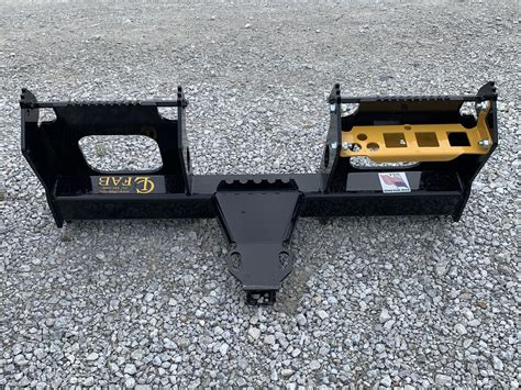 skid steer floating hitch|receiver hitch for skid steer.